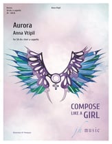 Aurora SSSSAAA choral sheet music cover